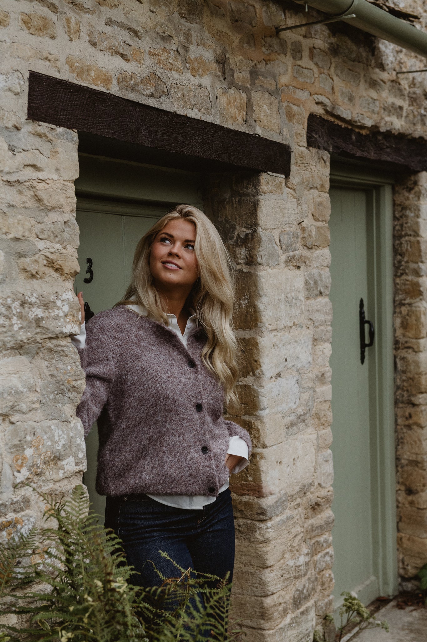 VMNOVAH Knit Cardigan - Brown Lentil